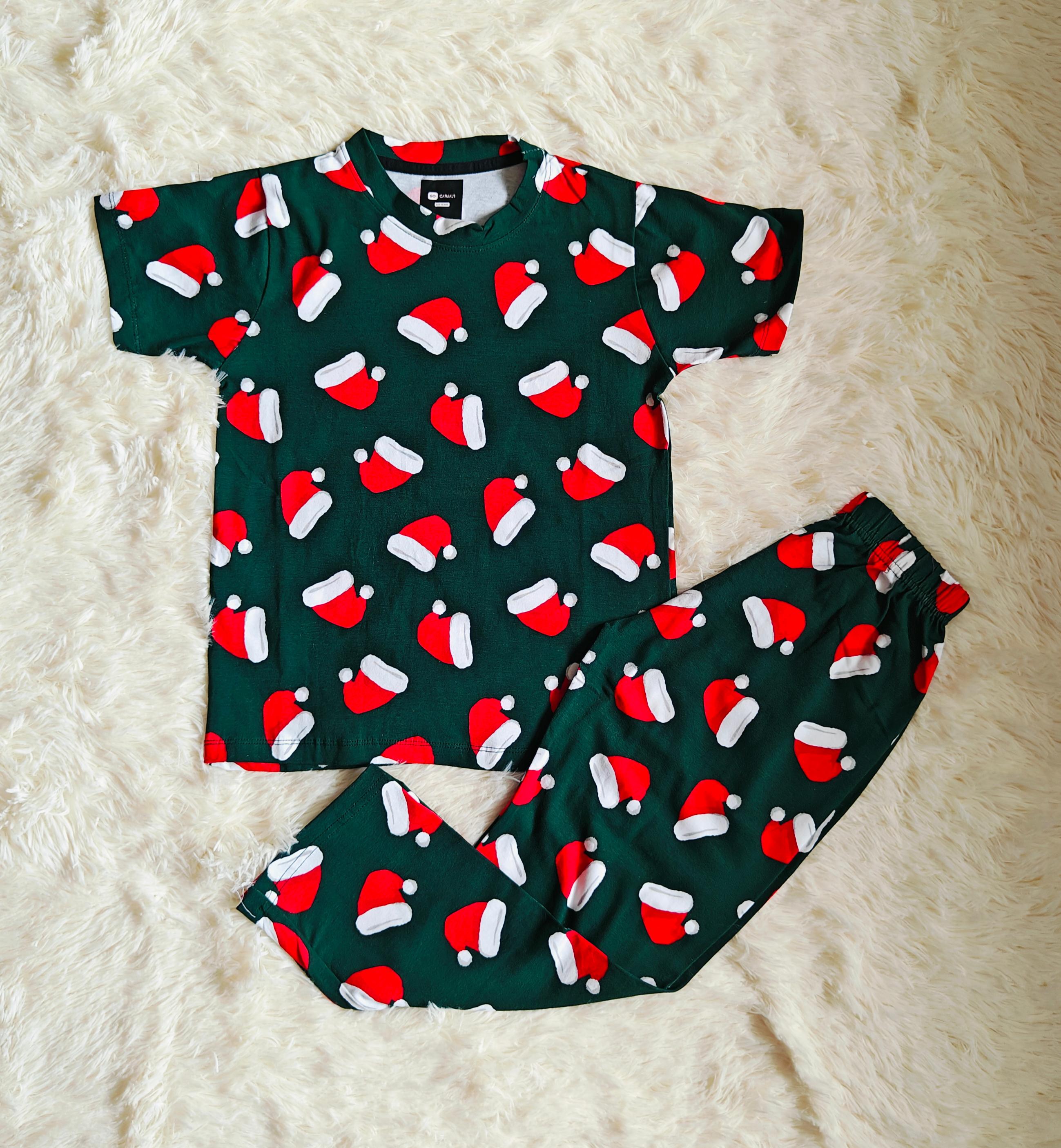 Kids Co-ord Pants Classic Santa